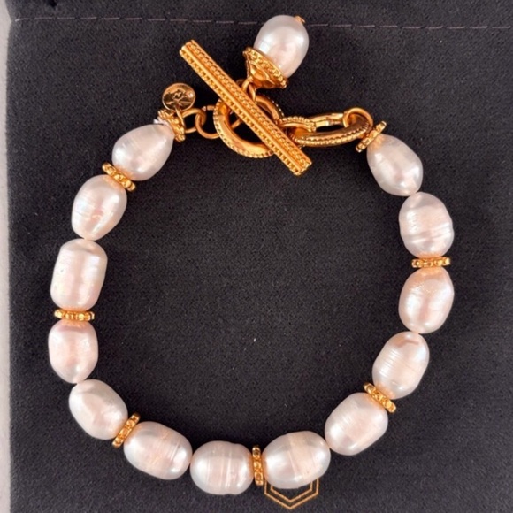 NWOT Julie Vos National Ot Pearl Bracelet - Picture 2 of 3